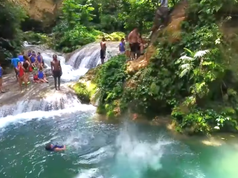 Blue Hole & Secret Falls