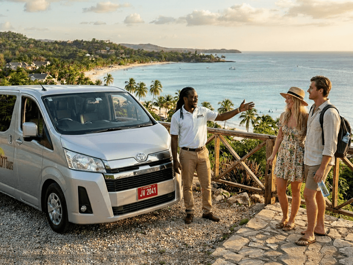 Private Transportation Tour in Jamaica with Local Driver and Scenic Coastal View